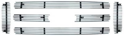 Ford Superduty IPCW Billet Grille - Bolt-On - Honeycomb - 6PC - CWOB-05SD