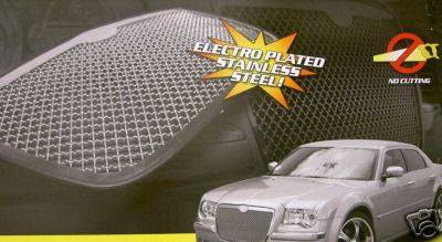 K2 - Euro Mesh Grille - Chrome Gunmetal - Image 2