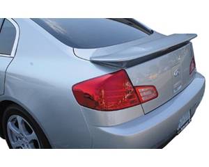 Infiniti G35 JSP Paintable Wings - OEM With LED - 27404