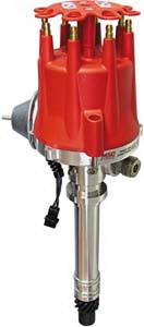 Chevrolet Corvette MSD Ignition Distributor - Tach Drive with Vacuum Advance - 8572