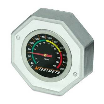 Ford Mustang Mishimoto Performance Radiator Cap with Temperature Gauge - 80215