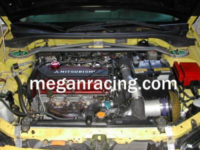 Megan Racing - Mitsubishi Lancer Megan Racing Exhaust Manifold - T-304 Stainless Steel - MR-SSH-MLE03 - Image 4