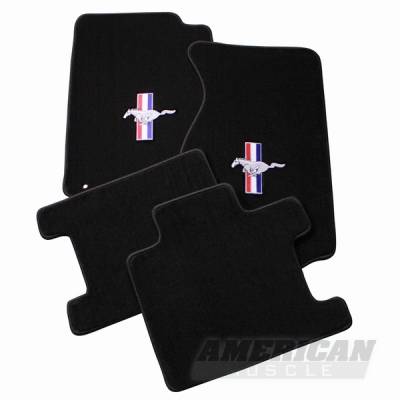 Ford Mustang Lloyd Mats Black Pony Floor Mats - 93004
