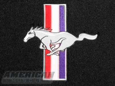 Lloyd Mats - Ford Mustang Lloyd Mats Black Pony Floor Mats - 93004 - Image 2