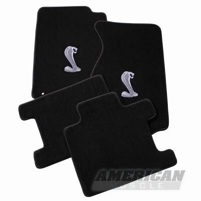 Ford Mustang Lloyd Mats Black Cobra Floor Mats - 93005
