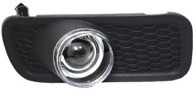 Ford F250 In Pro Carwear Halo Projector Fog Lights - CWF-538C2