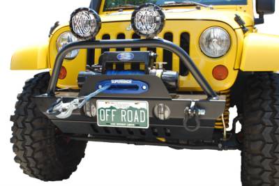Hyline Offroad - Jeep Wrangler Hyline Offroad Crawler Front Bumper - JK-10CFB - Image 2