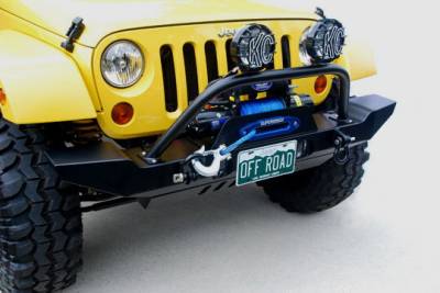 Hyline Offroad - Jeep Wrangler Hyline Standard Front Bumper Assembly - JK-10SFB - Image 2