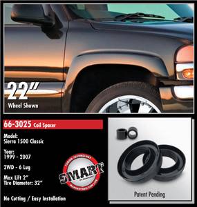 ReadyLift - ReadyLift Coil Spacer Suspension Leveling Kit - 2 Inch Lift 32.5 Inch Max Tire D - Image 2