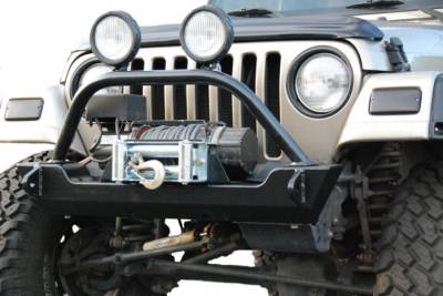 Jeep Wrangler Hyline Crawler Front Bumper Assembly - TJ-YJ-10CFB