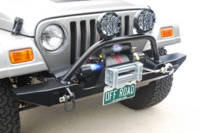 Hyline Offroad - Jeep Wrangler Hyline Standard Front Bumper Assembly - TJ-YJ-10SFB - Image 2
