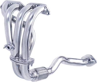 Chrome Plated Exhaust Header - 3026