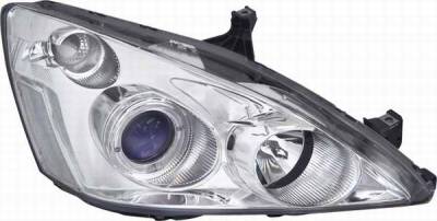 Clear Projector Headlights with Chrome Housing - 91174