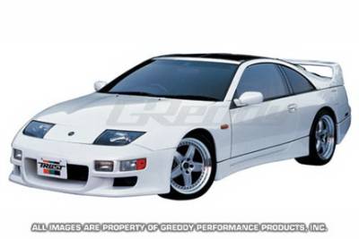 Nissan 300Z Greddy Gracer Aero-Style Front Bumper Spoiler - Fiber Reinforced Plastic - 17020211