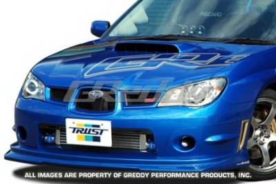 Subaru WRX Greddy Gracer Aero-Style Front Lip Spoiler - Fiber Reinforced Plastic - 17060053