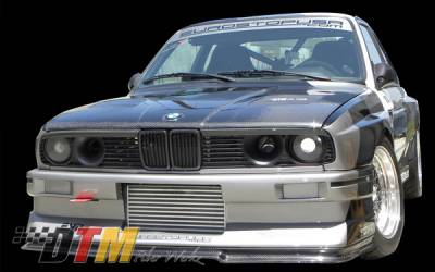 DTM Fiberwerkz - BMW 3 Series DTM Fiberwerkz Evo R Style Front Cup Lip - E30-M3-EVO-R - Image 4
