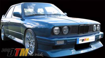 BMW 3 Series DTM Fiberwerkz Evo Style Front Bumper - E30-M3-EVO-S