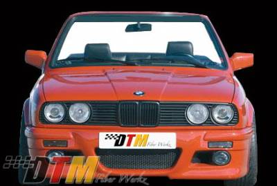 BMW 3 Series DTM Fiberwerkz RG M3 Style Front Bumper - E30-RG-E46-M