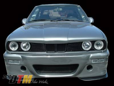BMW 3 Series DTM Fiberwerkz CSL E46 Style Front Bumper - E30 CSL E46