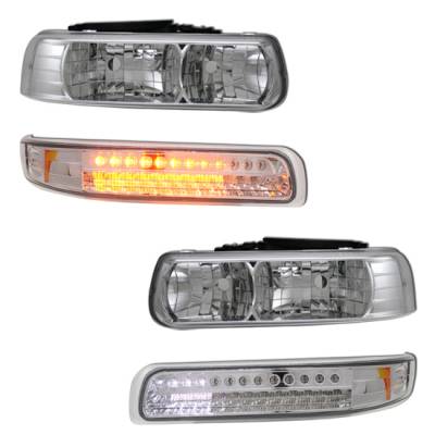 Chevrolet  Headlights w/ LED Signals