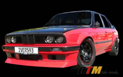 DTM Fiberwerkz - BMW 3 Series DTM Fiberwerkz Evo Style Front Lip - E30 Evo S - Image 3