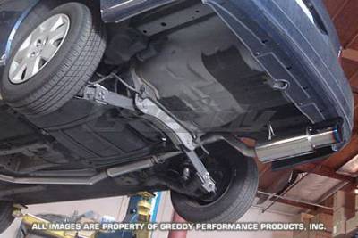Honda Civic Greddy Racing Ti-C Catback Exhaust System - 10157906