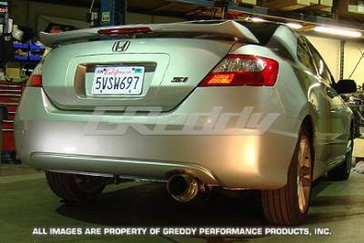 Honda Civic 2DR Greddy Racing Ti-C Catback Exhaust System - 10157908