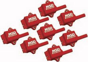 GM MSD Ignition Coil Kit - 8 Pack - 82468