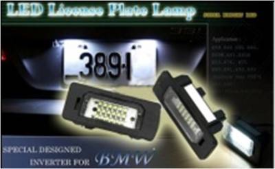 BMW HID Lights USA Xenon Bulb - License 18 LED