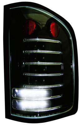 GMC Sierra IPCW Taillights - Fiber Optic & LED - 1 Pair - LEDT-3040CB