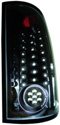GMC Sierra IPCW Taillights - Fiber Optic & LED - 1 Pair - LEDT-3041CB