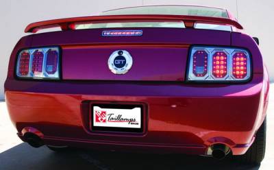 Ford Mustang IPCW Taillights - LED - 1 Pair - LEDT-522C