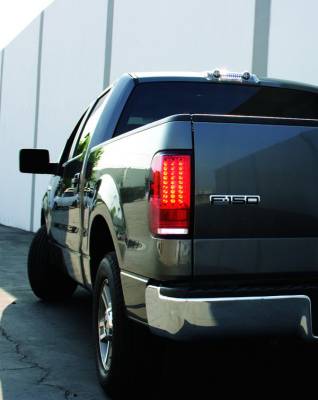 Ford F250 IPCW Taillights - LED - Gen 2 with LED Reverse Light - 1 Pair - LEDT-560CR
