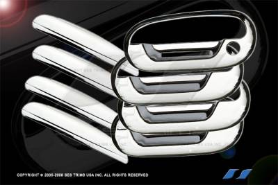 Ford Expedition SES Trim ABS Chrome Door Handles - with Keypad - DH104