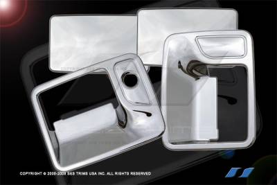 Ford F250 SES Trim ABS Chrome Door Handles - DH113-2