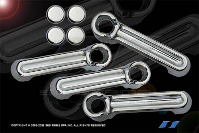 Jeep Wrangler SES Trim ABS Chrome Door Handles - DH122