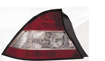 Red and Clear LED Taillights - MTX-09-4049-LR