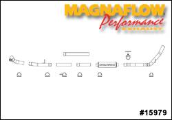 Magnaflow XL Series 4 Inch Exhaust System - 15979