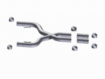 Magnaflow Tru Dual X-Pipe Conversion  - 16411