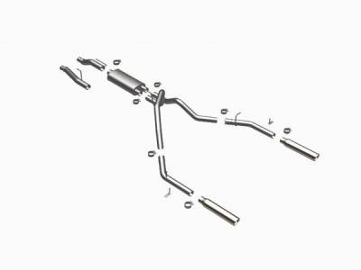 Ford F150 Magnaflow Stainless Steel Cat-Back System - 16520