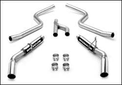 Magnaflow Cat-Back Exhaust System with Dual Split Rear Exit Pipes - 16605
