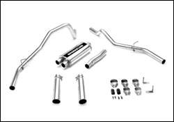 Magnaflow Cat-Back Exhaust System with Dual Split Rear Exit Pipes - 16615