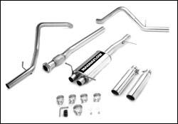 Magnaflow Cat-Back Exhaust System with Dual Rear Exit Pipes - 16741