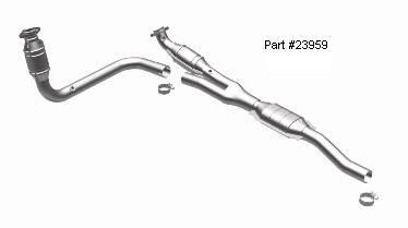 Dodge Ram Magnaflow Direct-Fit Converter OBDII - 23959