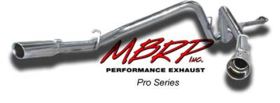 MBRP Pro Series Dual Split Rear Exhaust System S5016304