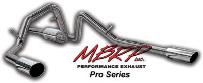 MBRP Pro Series Dual Split Rear Exhaust System S5202304
