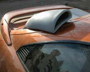 Toyota MR2 FX Design Passenger Side Style Intake Scoop - FX-1042