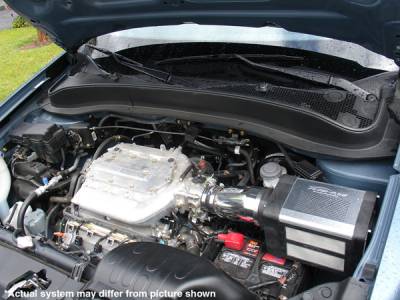 Honda Ridgeline Injen Power-Flow Series Air Intake System - Wrinkle Black - PF1690WB