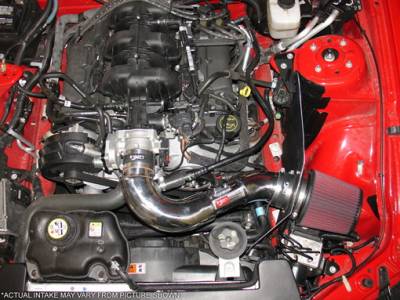 Ford Mustang Injen Power-Flow Series Air Intake System - Polished - PF9020P