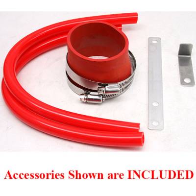 MotorBlvd - LEXUS GS300 RED Short Ram Air Intake w/Filter - Image 2